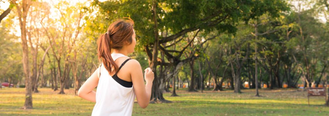 Woman running