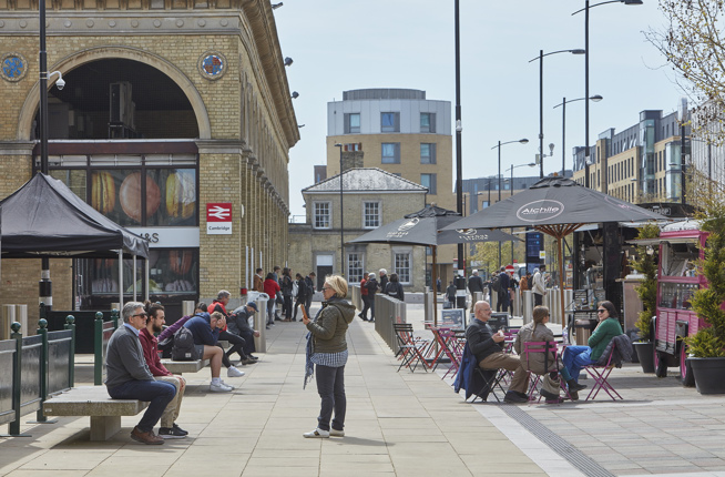 One the Square, CB1, Train Station