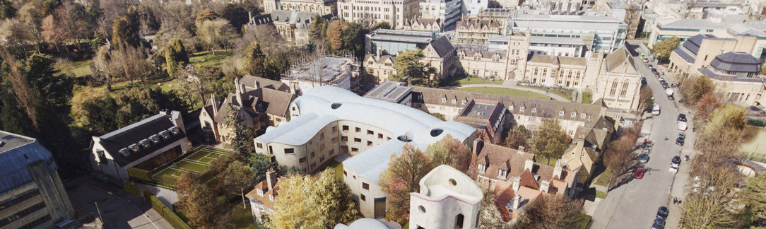 Image of New College - Aerial view proposed new development