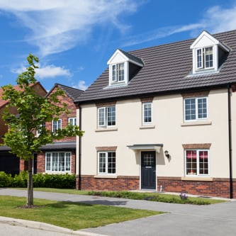 Image of New and modern english houses