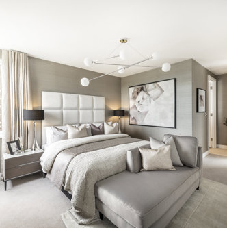 The Avenue - 4 bed show home - master bedroom