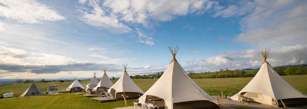 Image of Teepee tents