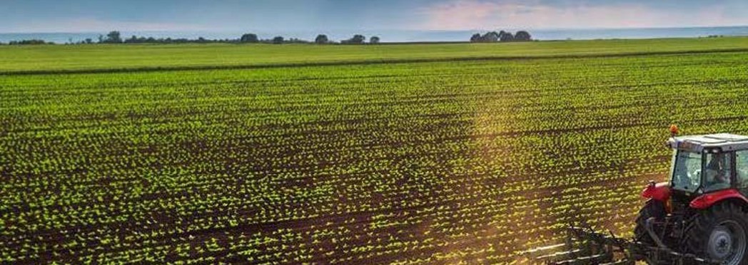 Image of Tractor on a field